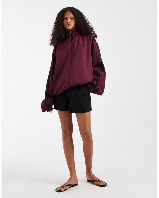Adidas Originals Purple Firebird Woven Track Top