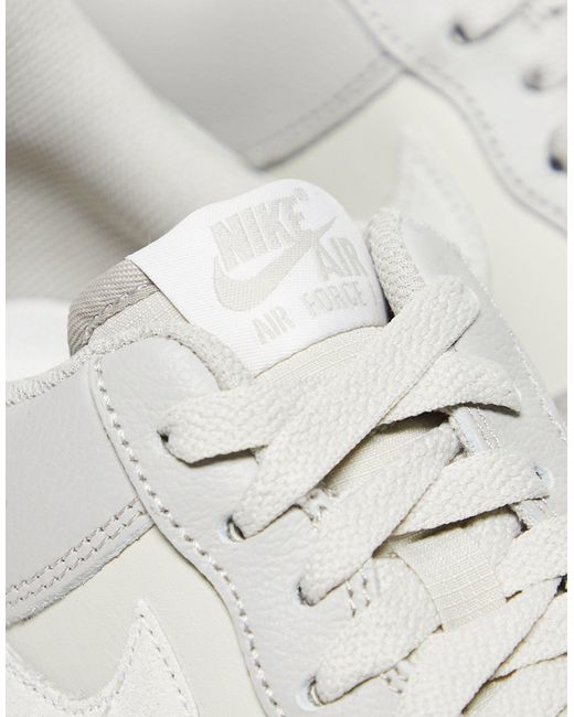 Air - force 1 '07 - sneakers grigie e bianche di Nike in White