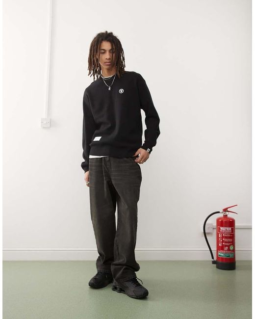 Aape By A Bathing Ape di Aape By A Bathing Ape in Black da Uomo