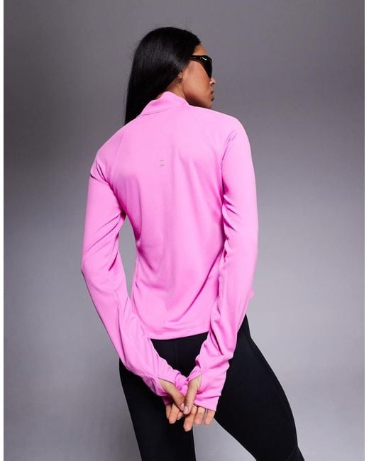 pink long sleeve nike shirt