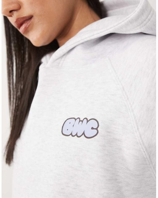 Cotton On White Wellness Club Graphic Hoodie