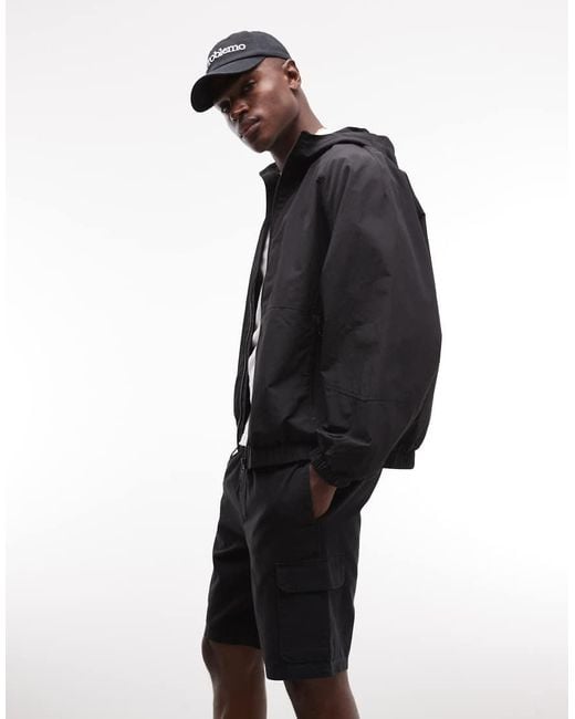 ASOS Black Cargo Shorts for men