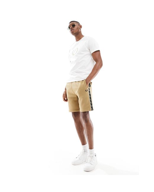 Fred Perry Natural Taped Sweat Short for men