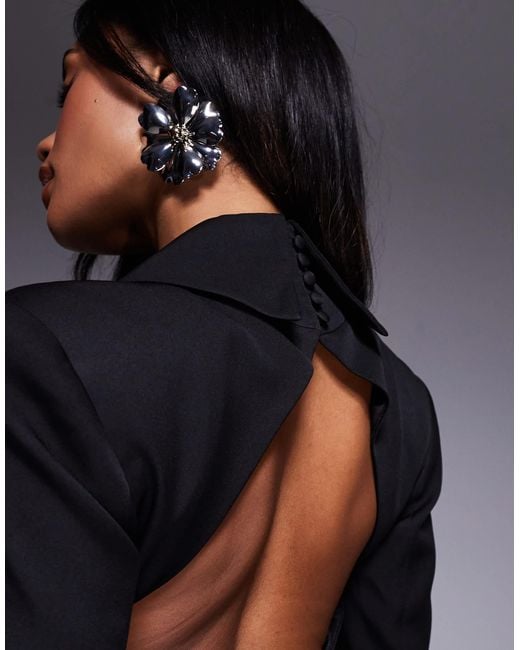 ASOS Blue – eleganter playsuit mit spitze