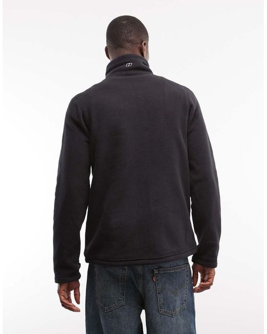 Berghaus Black Activity Interactive Polartec Fleece for men