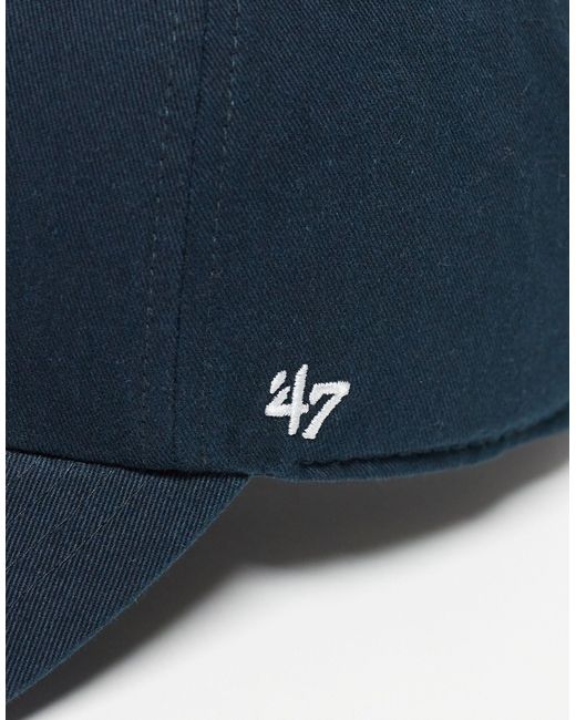 Clean up mlb ny yankees - cappellino slavato di '47 in Blue