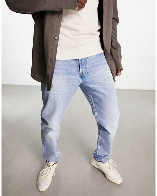 Barrel - jeans comodi affusolati delight da Uomo di Weekday in Blu | Lyst