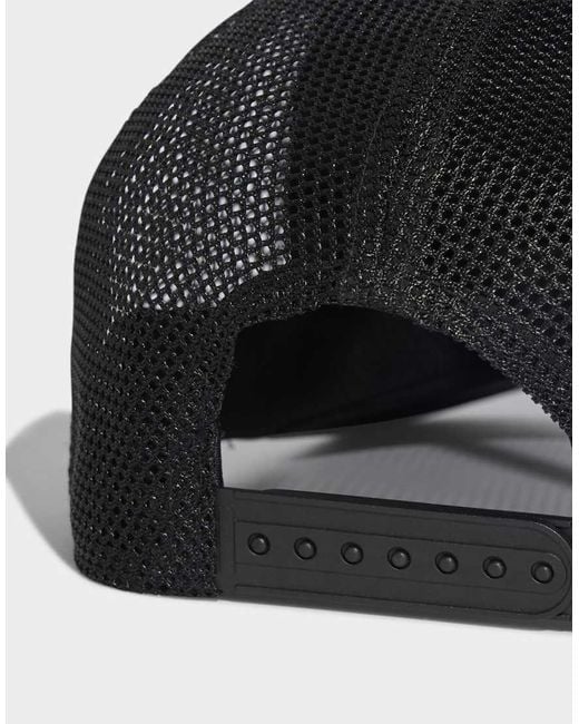 Adidas Originals Black Snapback Trucker Cap