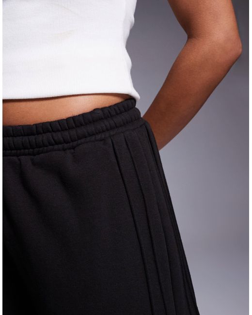 Kaiia Blue Exclusive Cotton Rich Pintuck Side Seam Detail Wide Leg joggers