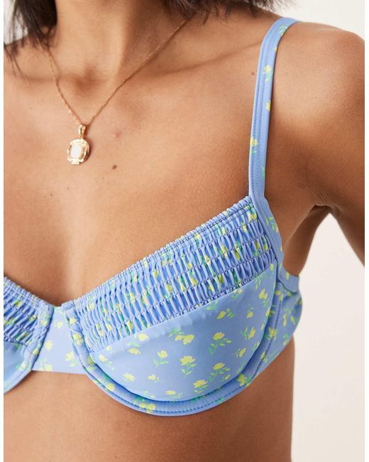 Kulani Kinis Blue – bügel-bikinioberteil