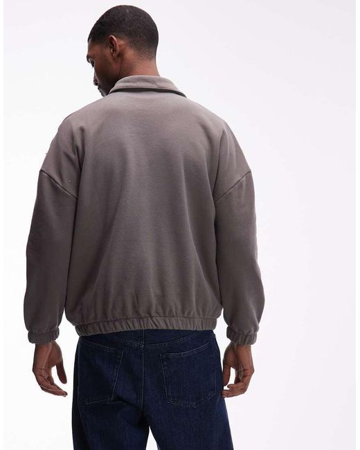 Umbro Gray Diamond Drill Sweatshirt for men