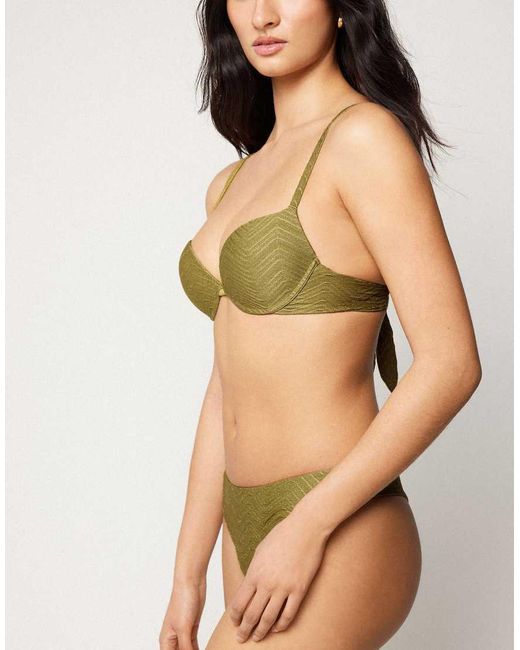 Tezenis Green Sparkling Bikini Top