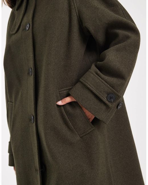 ASOS Natural Longline Car Coat