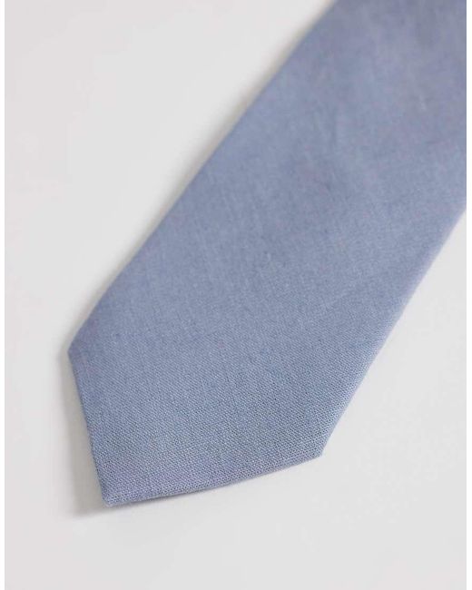 Cravatta di ASOS in Blue da Uomo