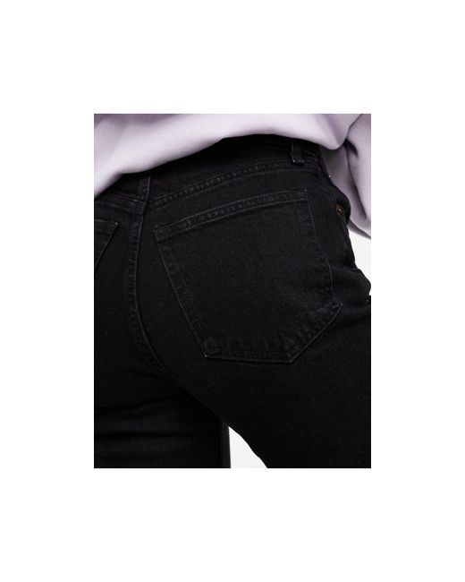 Abercrombie & Fitch Black – locker geschnittene jeans im stil der 90er