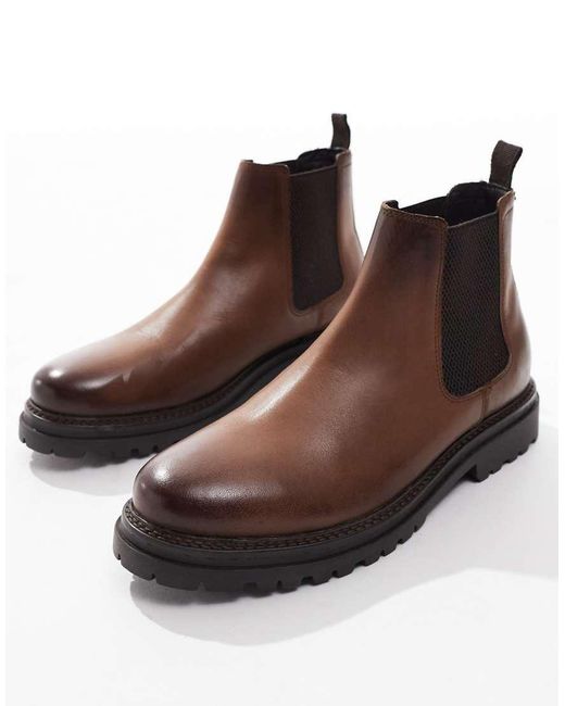 Schuh Blue Dax Chunky Chelsea Boots for men