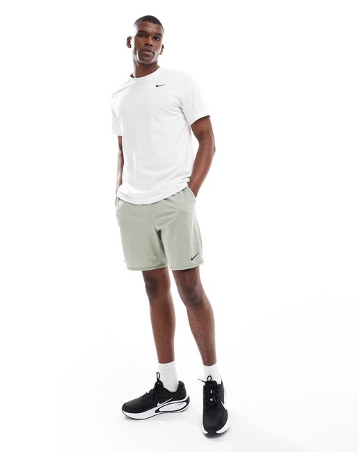 Nike – dri-fit totality – strick-shorts in Gray für Herren