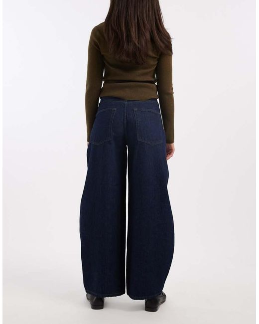 ONLY Blue Taylor High Waist Barrel Jeans