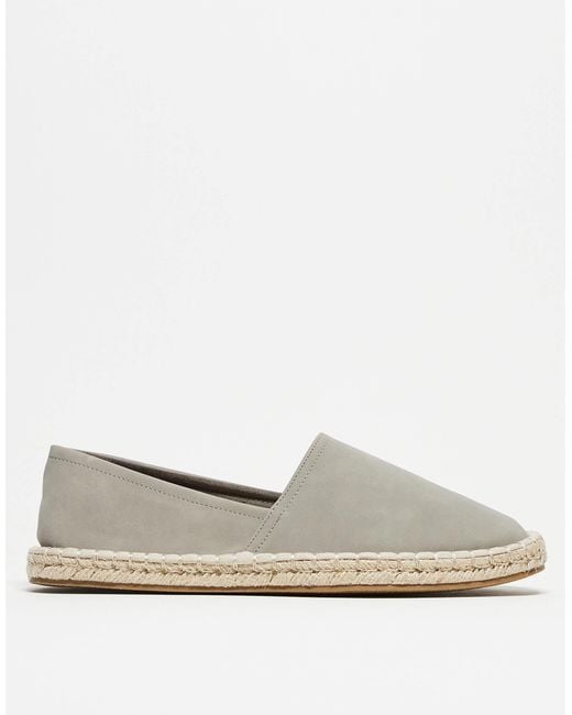 ASOS – espadrilles in Gray für Herren