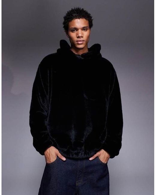 Felpa Oversize di ASOS in Gray da Uomo