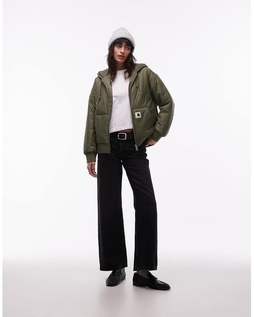 Carhartt Green Gadd Hooded Jacket