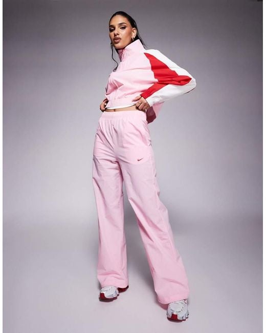 Nike Pink Sportswear Woven Jacket