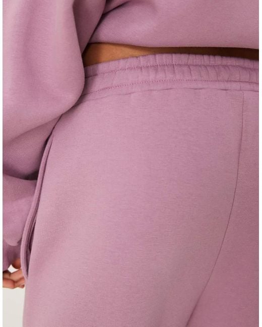 ASOS Pink Barrel Leg jogger Co-ord