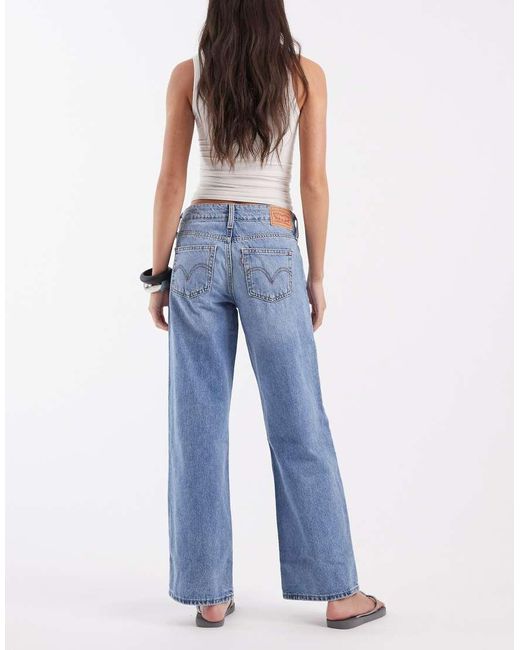 Levi's Blue Superlow Loose Jeans