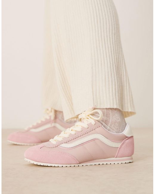 Vans Natural Super Lowpro Suede Terrace Trainers
