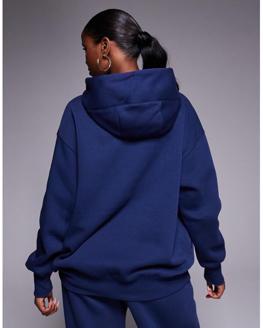Nike Blue – phoenix fleece – oversize-kapuzenpullover