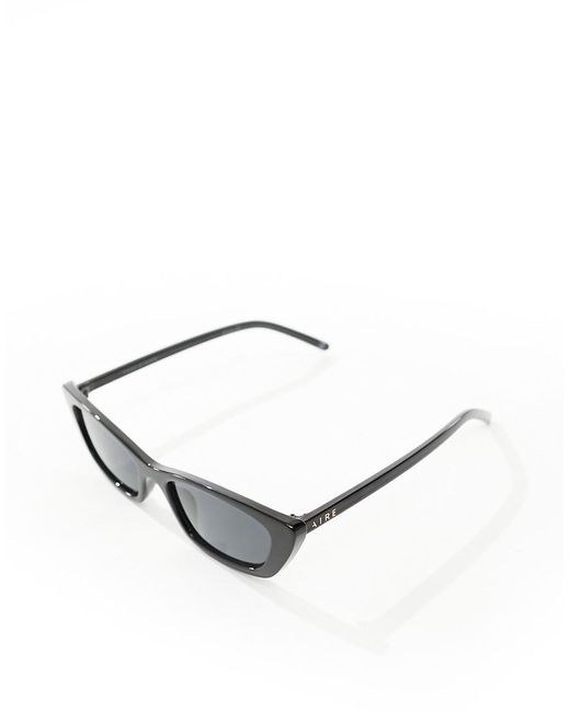 Aire Black Titania Slim Sunglasses