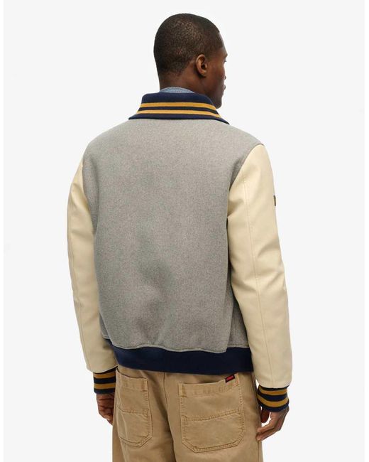 Giacca bomber con applicazioni College Varsityvarsity red da Uomo | IT