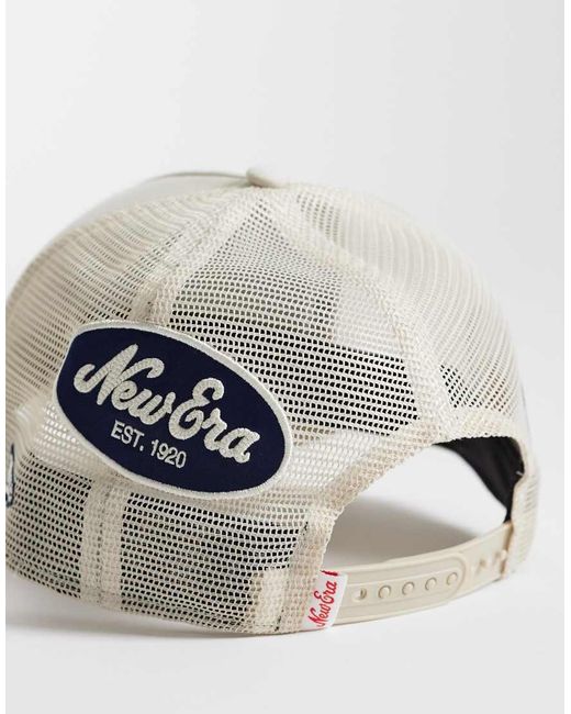 KTZ Blue 9forty Multi Patch Trucker Cap