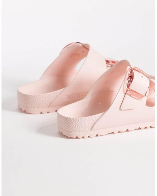 Birkenstock Pink Arizona Big Buckle Eva Sandals