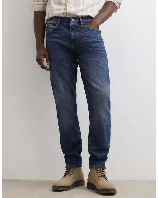 River Island White Slim Fit Jeans for men
