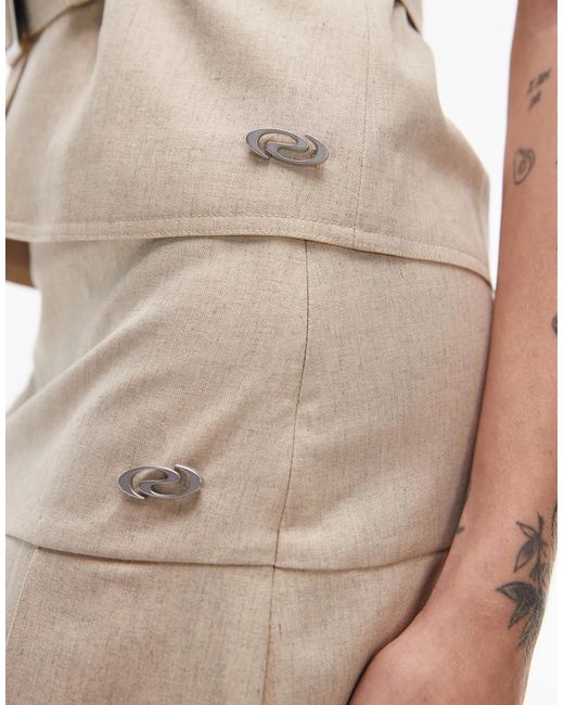 Résumé Natural Resume Belt Up Longline Waistcoat