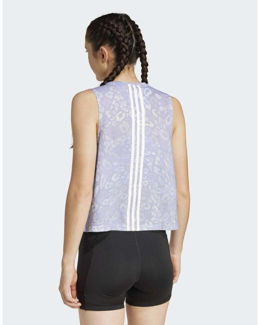 Adidas Originals Blue – own the run climacool – tanktop