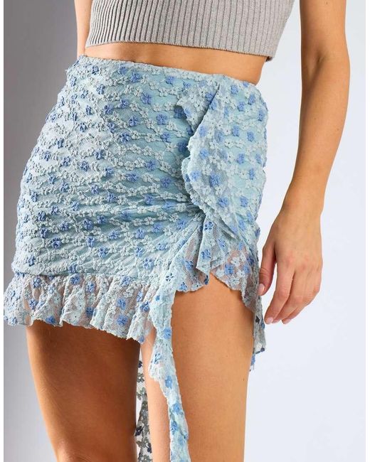 Glamorous Blue Mini Skirts