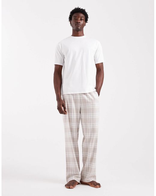 ASOS White Pyjama Set for men