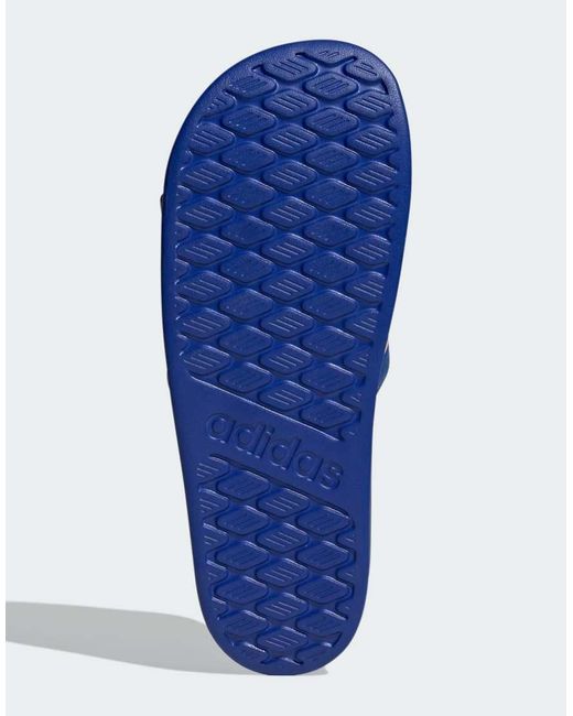 Adidas Originals Blue Adilette Comfort 2.0 Italy Slides