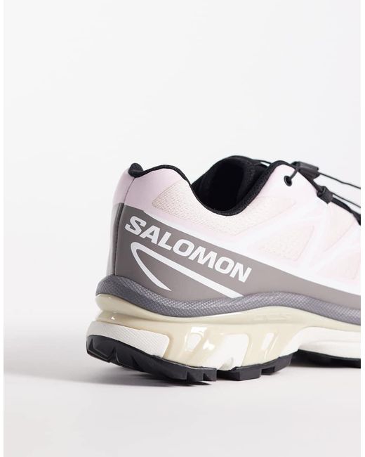 Salomon White Xt-6 Trainers