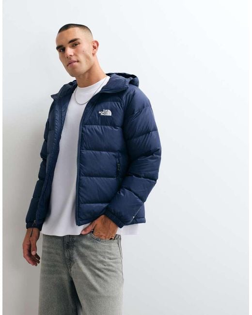 The North Face Blue Hydrenalite Hooded Down Jacket for men