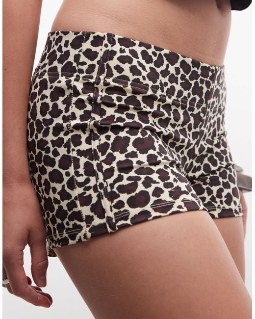 Collusion White Booty Short