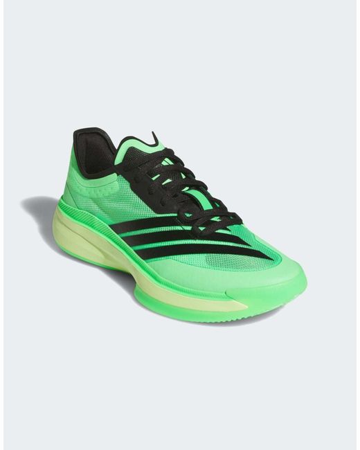 Adizero select 3.0 - chaussures - fluo et noir Adidas Originals en coloris Green