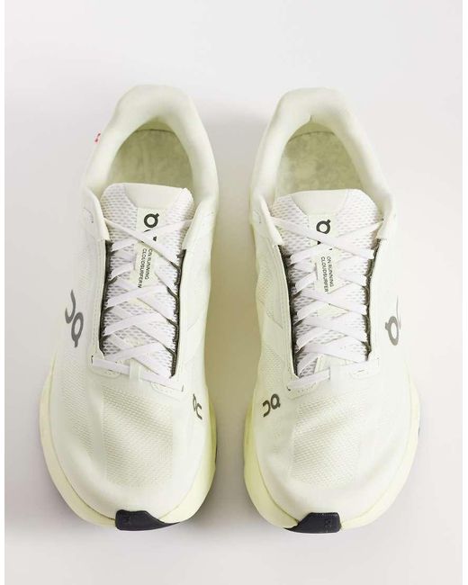 On Shoes White Cloudsurfer Next Running Trainers for men