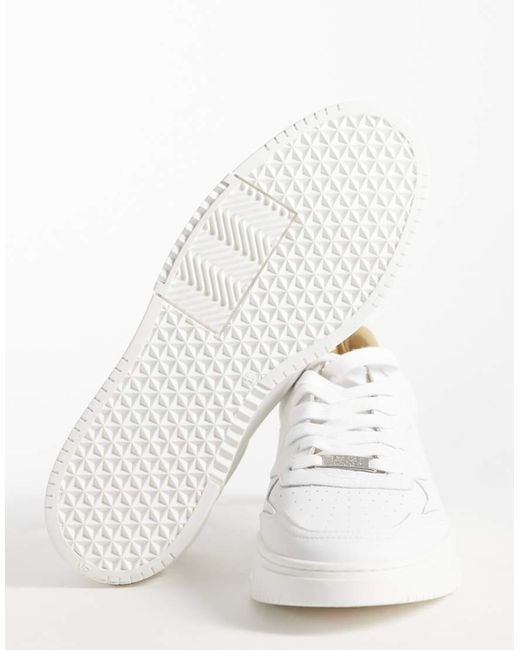 Steve Madden White Shawn Trainer for men