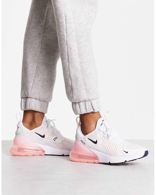 Air Max 270 di Nike in Bianco Lyst