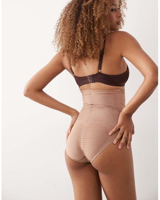Spanx Brown Sculpt Gofigure High-waisted Brief
