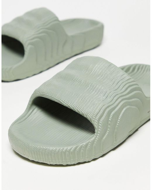 Adidas Originals Adilette 22 - Slippers in het Green