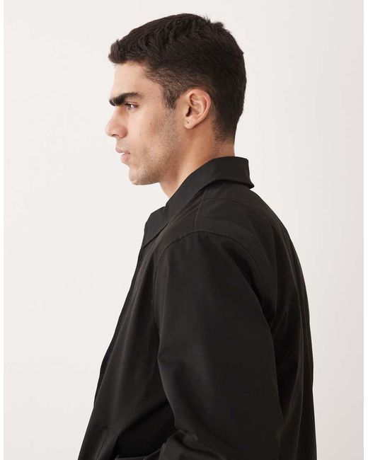 Jack & Jones Black Harrington Jacket for men